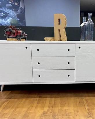 Nuova base abete massello bianco spazzolato