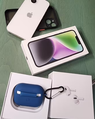 iPhone 14 e airpods