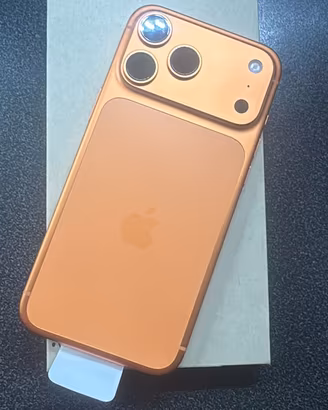 iPhone 17 Pro Max 256 Gb ORANGE NUOVO MAI USATO or
