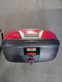 Baule moto Givi Kappa Zippy VR46, piastra e telaio