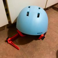 Casco da sci bambino con maschera neve