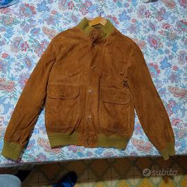 Giubbino in vero camoscio- marca ANTONIO FUSARO