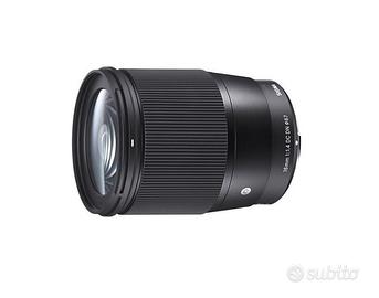 SIGMA AF 16 F/1.4 (C) DC DN APS-C NIKON Z-MOUNT