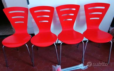 sedie rosse