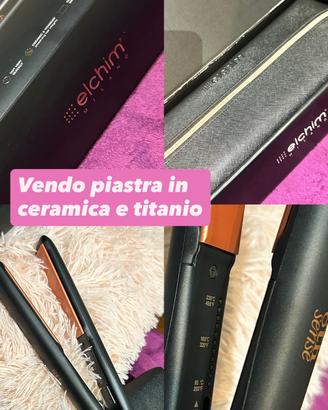Piastra ceramica e titanio