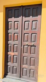 Portoncino d’ingresso in legno