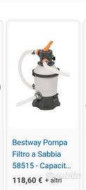 Pompa bestway a sabbia