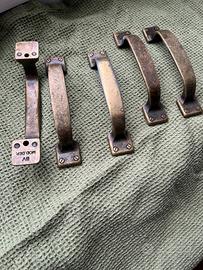 Maniglie per pensili cucina shabby di ottone