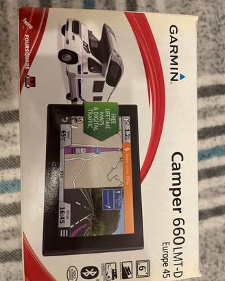Navigatore Garmin camper 660