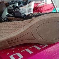 Espadrillas con Cinturino e Zeppa