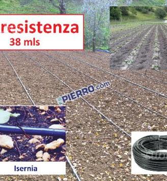 Tubo ala 4 fori goccia gocciolante 20 30 40 60 80