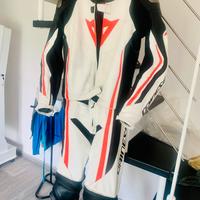 Tuta moto divisibile Dainese tg 50