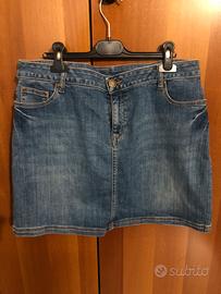 Gonna corta jeans