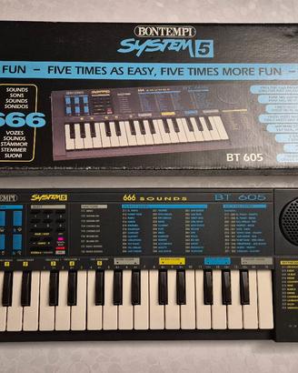 Pianola Bontempi System 5 bt 605