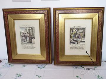 2 quadri con stampe. No spedizione