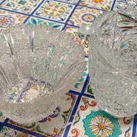 lotto 2 vasi cristallo