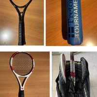 Racchetta da tennis Wilson, Pince, zaino, palline