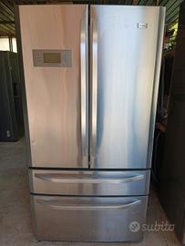 Frigorifero combinato HAIER side-by-side acciaio 