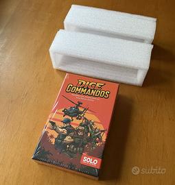 DICE COMMANDOS SOLO BOARD GAME OF THE MONTH NUOVO