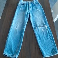 jeans Zara ragazza 13-14 anni- vita alta