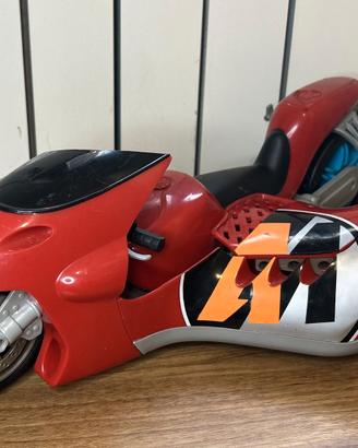 Action Man Missile Tilt Racer Moto Sidecar Hasbro 