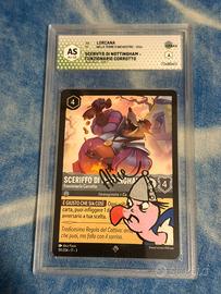 Lorcana Carta Firmata + sketch