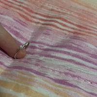 Anello oro hianco e diamante stroili