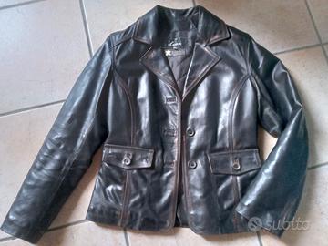 Giacca di pelle donna. Tg M/44. Perfetta, come nuo