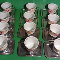 12 Tazze in porcellana 