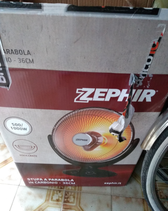 Stufa a parabola elettrica