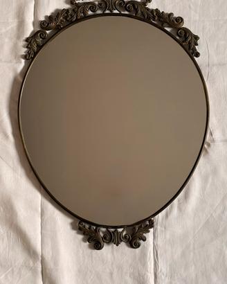 Set d’antiquariato con  specchio e mensola marmo