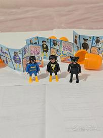 Tre Kinder Playmobil DC Comics
