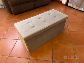 Cassapanca contenitore imbottita