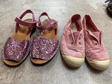 Sandali e sneakers numero 33