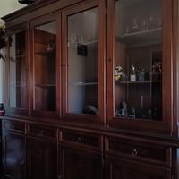 Mobile cristalliera stile arte povera