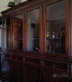 Mobile cristalliera stile arte povera