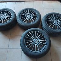 cerchi in lega 16mak + gomme invernali bridgestone