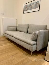 DIVANO 3 P0STI SODERHAMN +MOBILE TV NERO