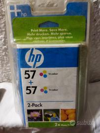 cartuccia originale HP 57 colore double pack