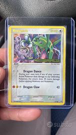 Carta pokemon rayquaza holo stamped