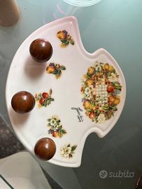 Portastrofinacci Ceramica Facciolini 3 pomoli