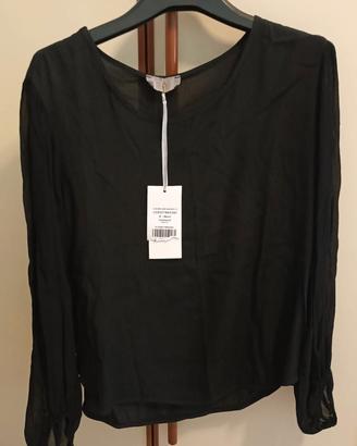 Maglietta nera da donna