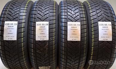4 GOMME 235 55 19 DUNLOP INV RIF3896