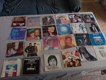 COLLEZIONE VINILI 45 GIRI -ANNI '70/'80