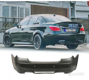 PARAURTI POSTERIORE BMW E60 07-10 LOOK M5 PDC