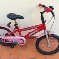 🚲 Bici da bambino – Tema Cars / Lightning McQueen