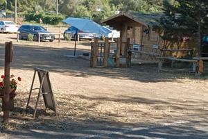 Area parcheggio auto e camper a Marina di Grosseto