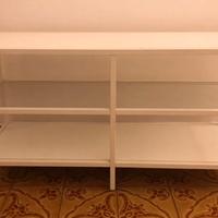 Tavolino bianco mobile tv