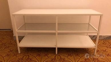 Tavolino bianco mobile tv