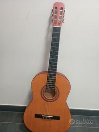 Chitarra acustica compania con custodia